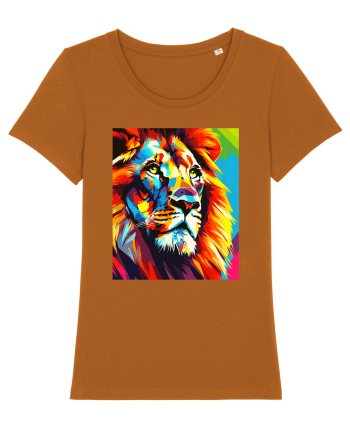 Lion Pop Art Roasted Orange
