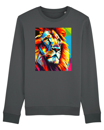 Lion Pop Art Anthracite