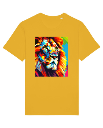 Lion Pop Art Spectra Yellow