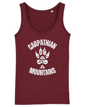 Carpathian Mountains.Muntii Carpati Burgundy