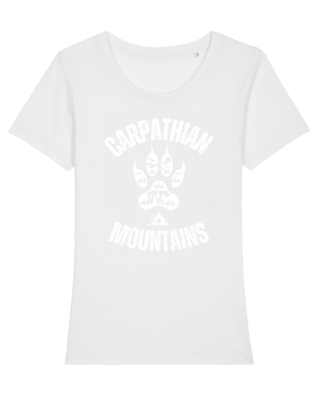 Carpathian Mountains.Muntii Carpati White