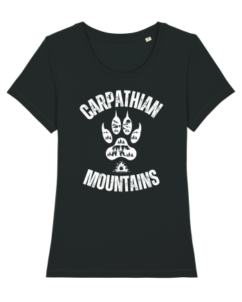 Carpathian Mountains.Muntii Carpati Black