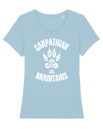 Carpathian Mountains.Muntii Carpati Sky Blue