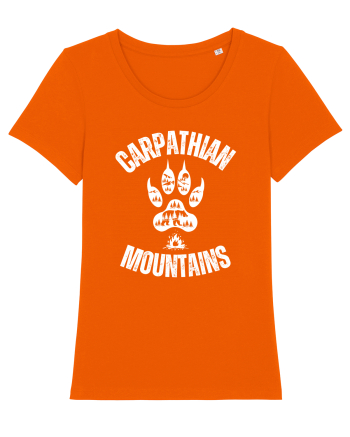 Carpathian Mountains.Muntii Carpati Bright Orange