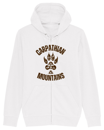 Carpathian Mountains.Muntii Carpati White