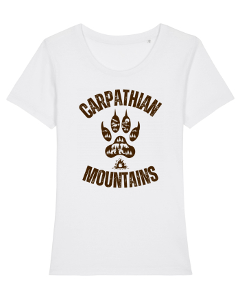 Carpathian Mountains.Muntii Carpati White