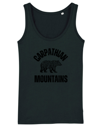 Carpathian Mountains.Muntii Carpati Black