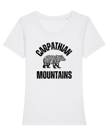 Carpathian Mountains.Muntii Carpati White