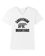 Carpathian Mountains.Muntii Carpati Tricou mânecă scurtă guler V Bărbat Presenter