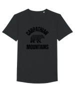 Carpathian Mountains.Muntii Carpati Tricou mânecă scurtă guler larg Bărbat Skater