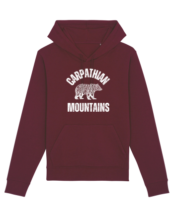 Carpathian Mountains.Muntii Carpati Burgundy