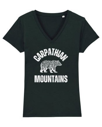 Carpathian Mountains.Muntii Carpati Black