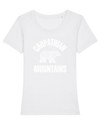 Carpathian Mountains.Muntii Carpati White