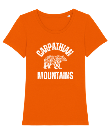 Carpathian Mountains.Muntii Carpati Bright Orange