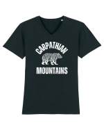 Carpathian Mountains.Muntii Carpati Tricou mânecă scurtă guler V Bărbat Presenter