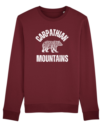 Carpathian Mountains.Muntii Carpati Burgundy