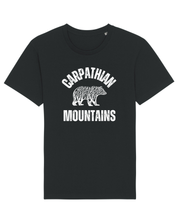 Carpathian Mountains.Muntii Carpati Black