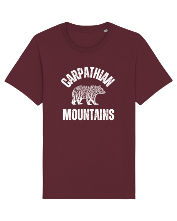 Carpathian Mountains.Muntii Carpati Burgundy