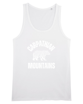 Carpathian Mountains.Muntii Carpati White