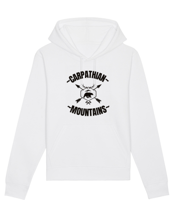 Carpathian Mountains.Muntii Carpati White
