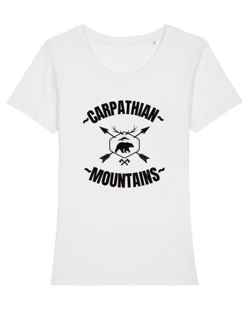 Carpathian Mountains.Muntii Carpati White
