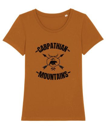 Carpathian Mountains.Muntii Carpati Roasted Orange