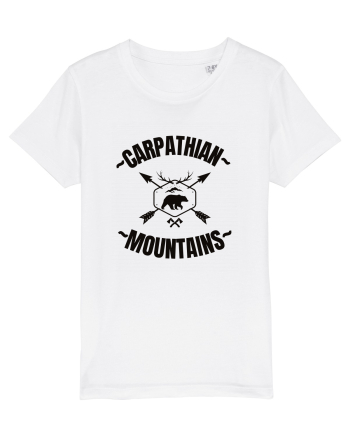Carpathian Mountains.Muntii Carpati White