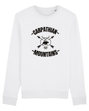 Carpathian Mountains.Muntii Carpati White