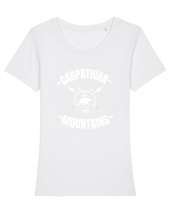 Carpathian Mountains.Muntii Carpati White