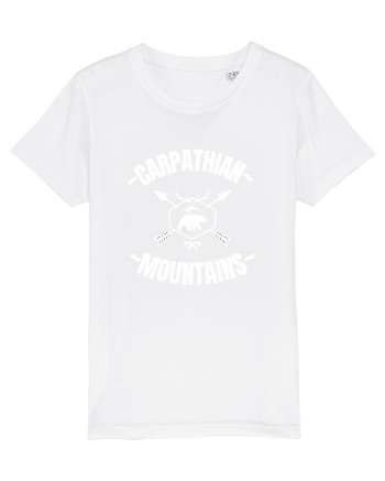 Carpathian Mountains.Muntii Carpati White