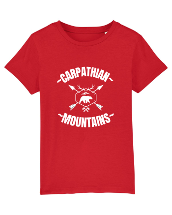 Carpathian Mountains.Muntii Carpati Red