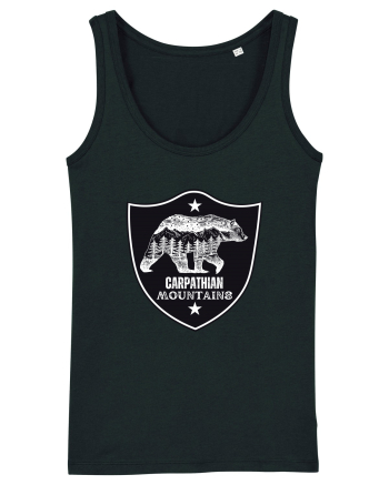 Carpathian Mountains.Muntii Carpati Black