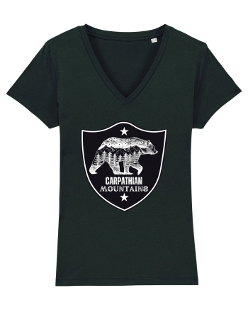 Carpathian Mountains.Muntii Carpati Black