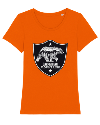 Carpathian Mountains.Muntii Carpati Bright Orange