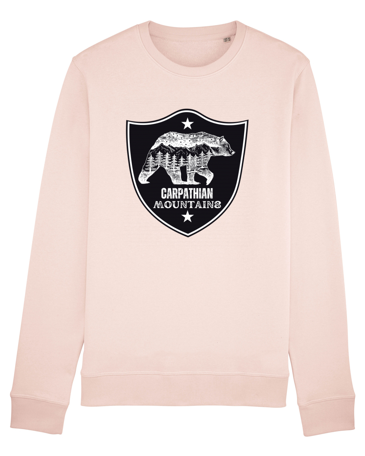 Bluză mânecă lungă Unisex Rise Candy Pink