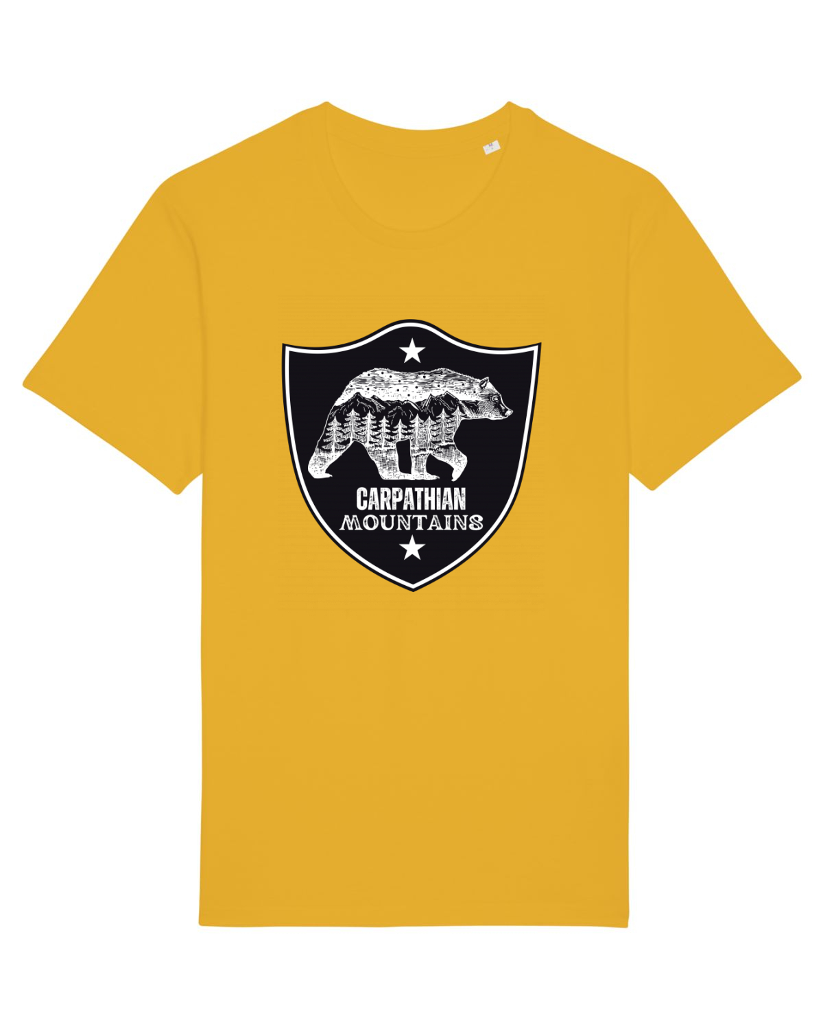 Tricou mânecă scurtă Unisex Rocker Spectra Yellow