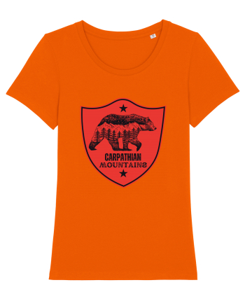 Carpathian Mountains.Muntii Carpati Bright Orange
