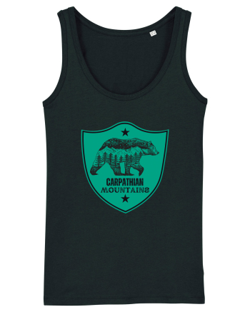 Carpathian Mountains.Muntii Carpati Black