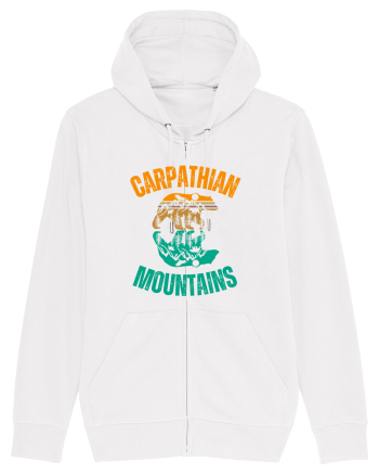 Carpathian Mountains.Muntii Carpati White