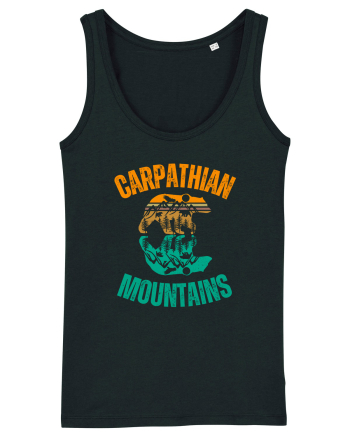 Carpathian Mountains.Muntii Carpati Black