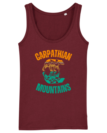 Carpathian Mountains.Muntii Carpati Burgundy