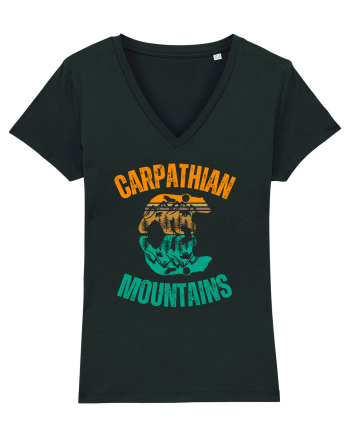 Carpathian Mountains.Muntii Carpati Black
