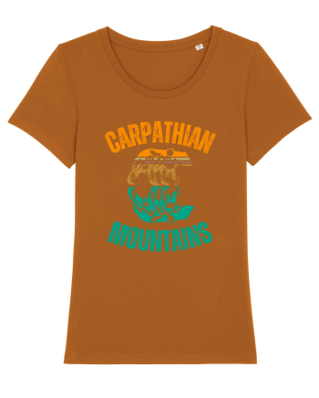 Carpathian Mountains.Muntii Carpati Roasted Orange