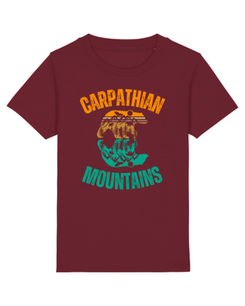 Carpathian Mountains.Muntii Carpati Burgundy