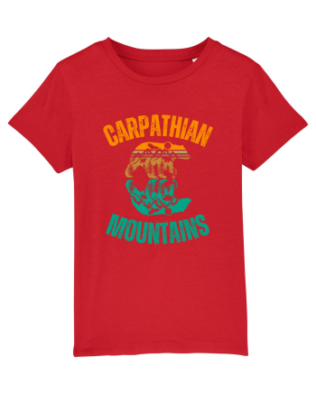 Carpathian Mountains.Muntii Carpati Red