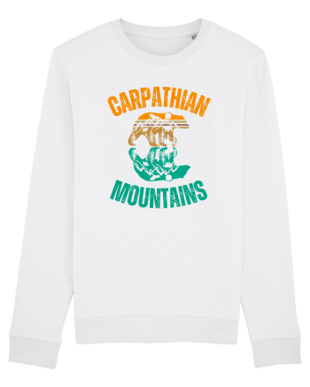 Carpathian Mountains.Muntii Carpati White