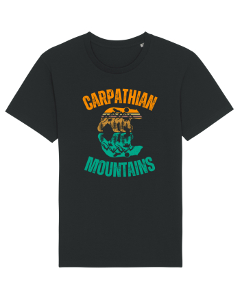 Carpathian Mountains.Muntii Carpati Black