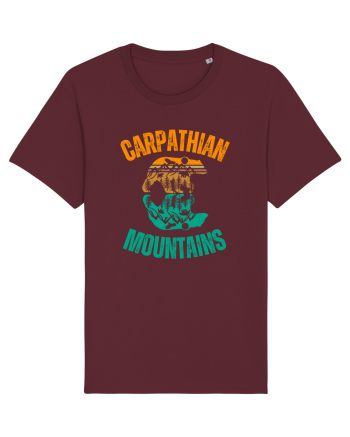 Carpathian Mountains.Muntii Carpati Burgundy