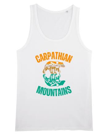 Carpathian Mountains.Muntii Carpati White