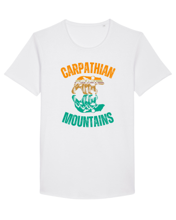 Carpathian Mountains.Muntii Carpati White
